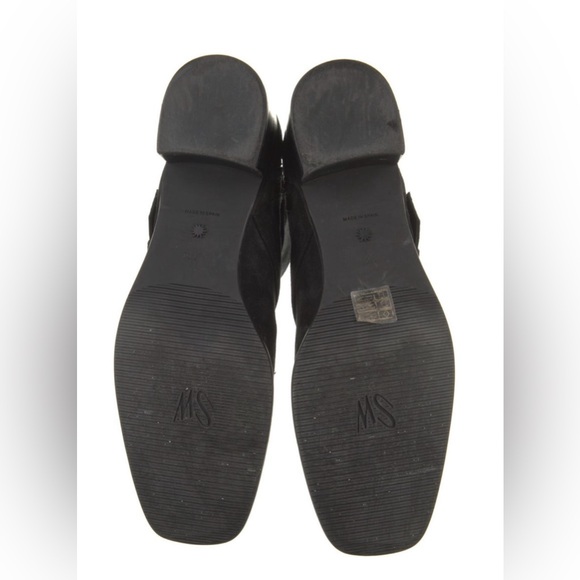 Britain Suede Stack-Heel Booties Ankle boots Stuart Weitzman - Picture 3 of 6